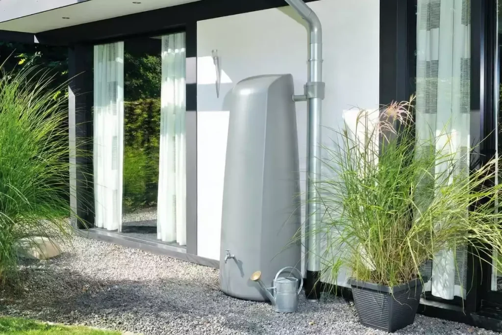 Comment fixer un récupérateur d’eau au mur