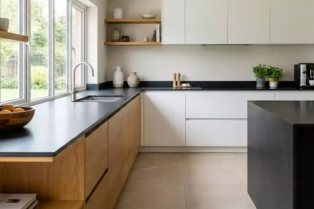 couleur de plan travail de la cuisine