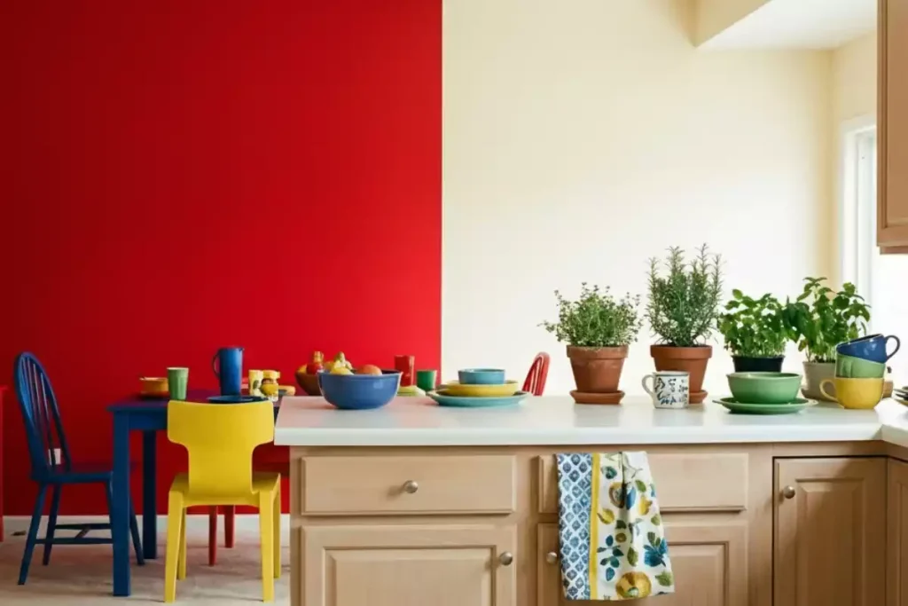 couleur du plan travail de la cuisine