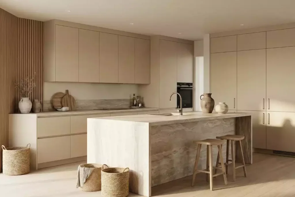 cuisine beige sable tendance 2026