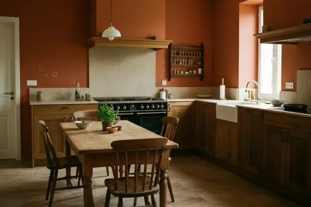 la couleur de plan de travail de cuisine