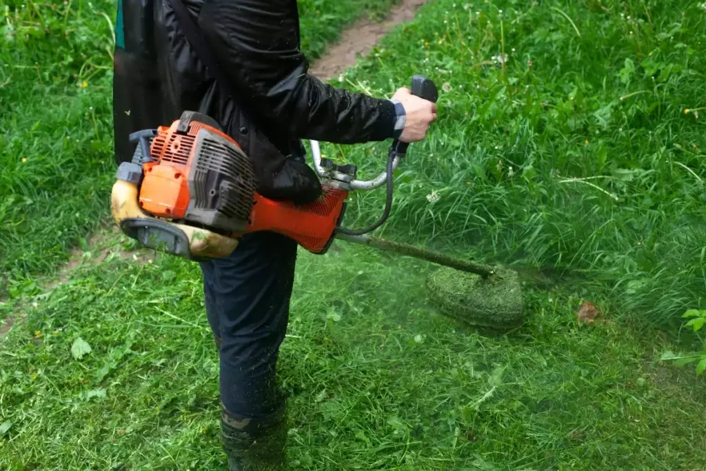 la débroussailleuse qui cale à chaud