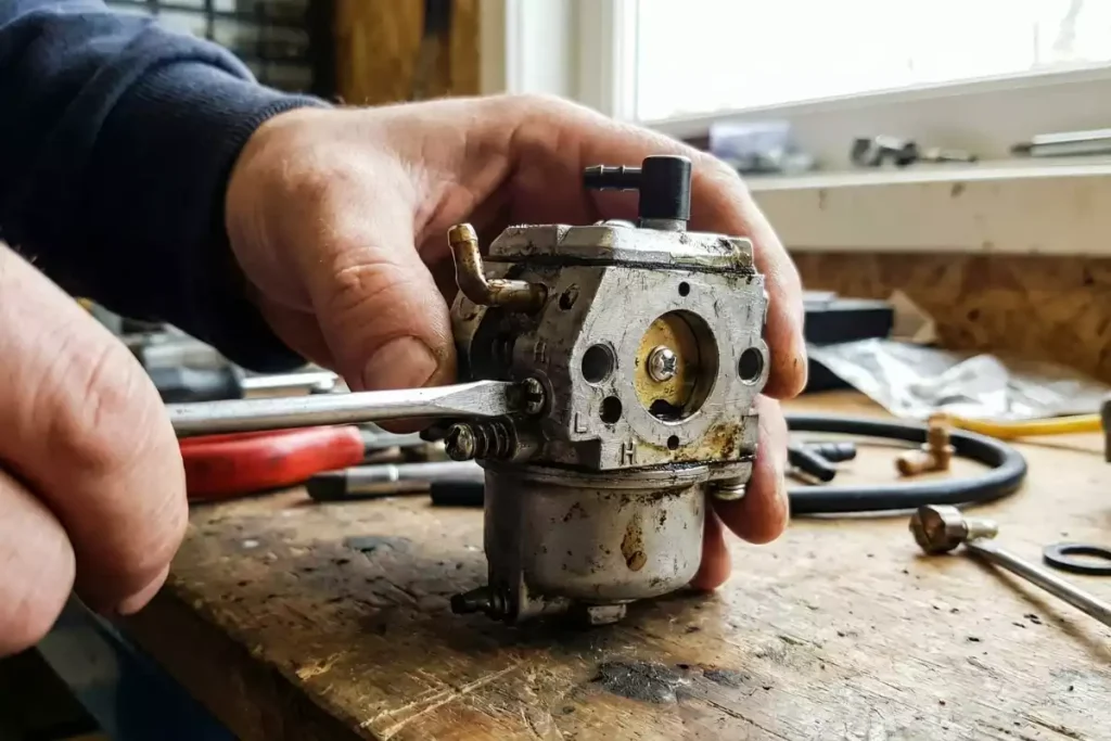 le réglage carburateur débroussailleuse