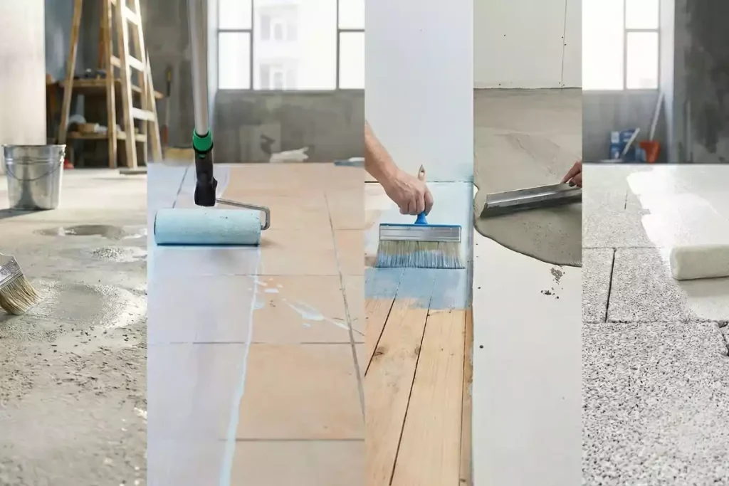 primaire sur ragréage avant carrelage préparation sol