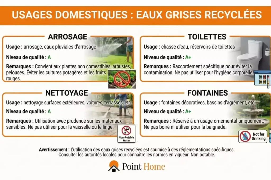 recyclage des eaux grises