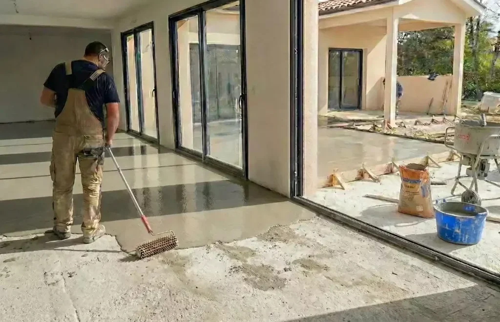 faire un ragréage sur dalle béton