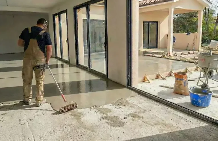 faire un ragréage sur dalle béton