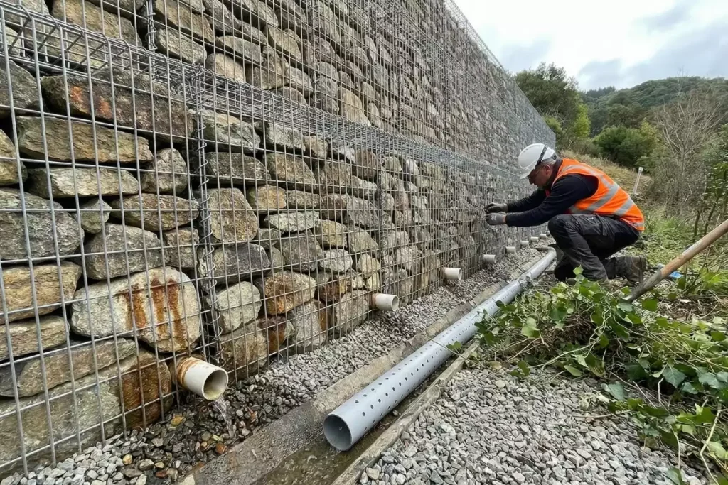 gabions en pente comment faire