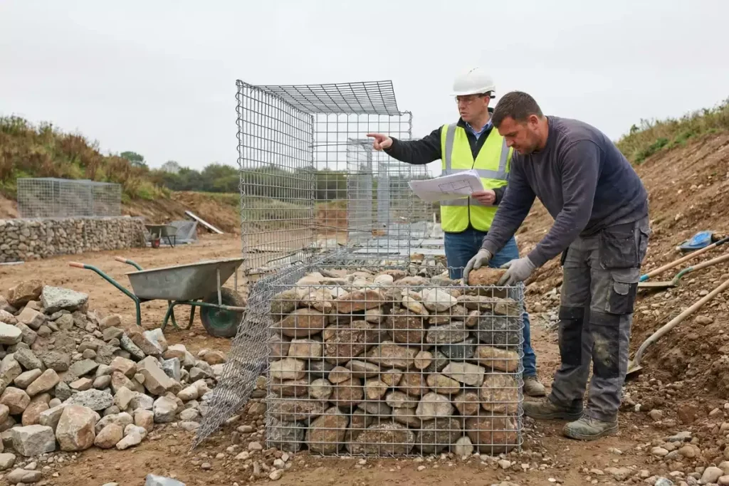 quel type de pierre pour gabion