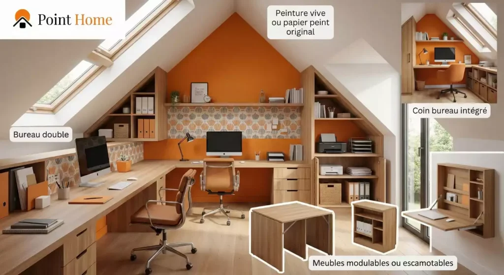 amenager un bureau grenier