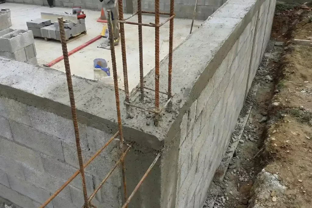 rôle chaînage mur parpaing