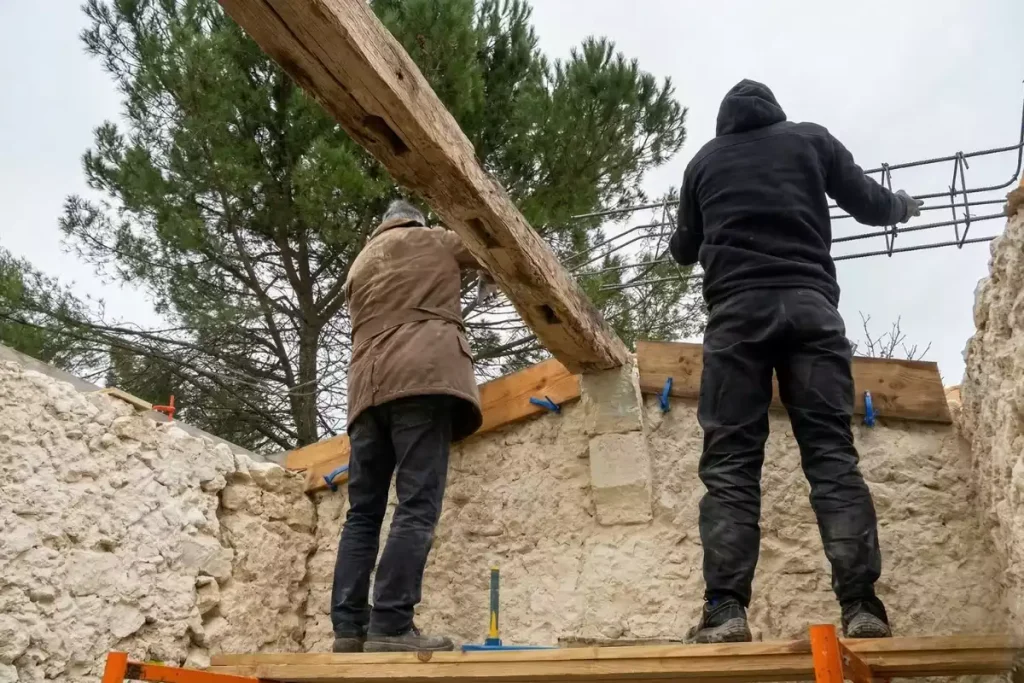 chainage verticaux construction