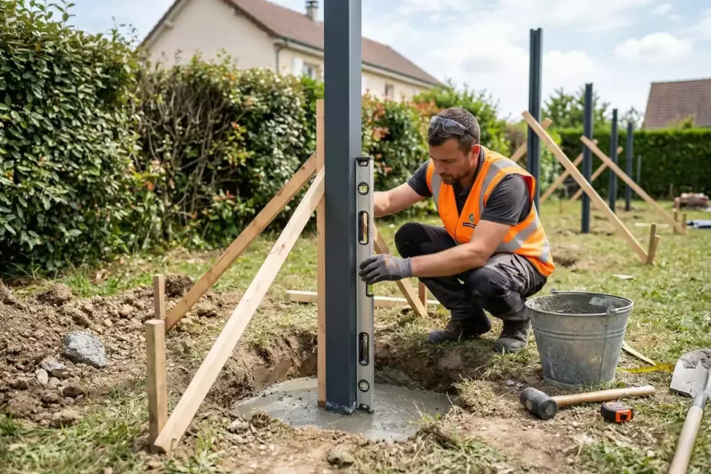 installation brise vue sans grillage