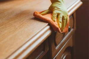 nettoyer moisissure sur meuble en bois