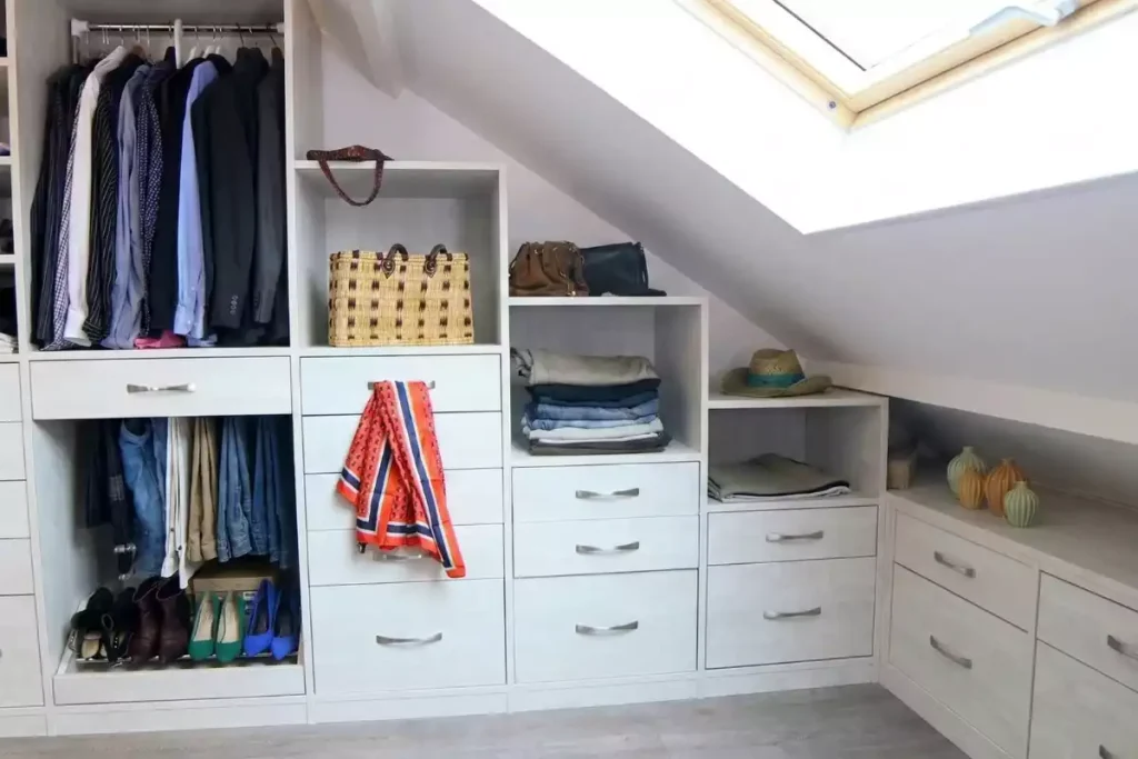 rangement de grenier idee