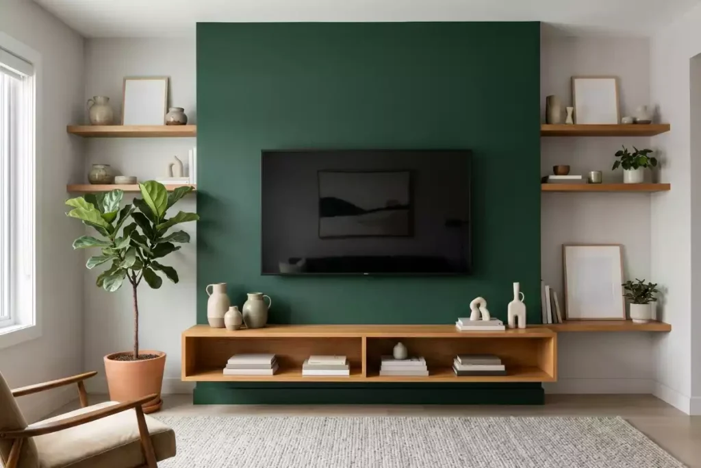 deco mur derriere tv