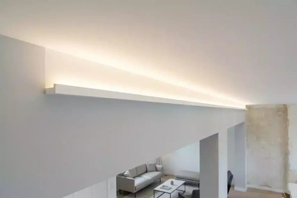 gorge lumineuse placo hauteur