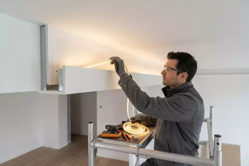 gorge lumineuse placo prix