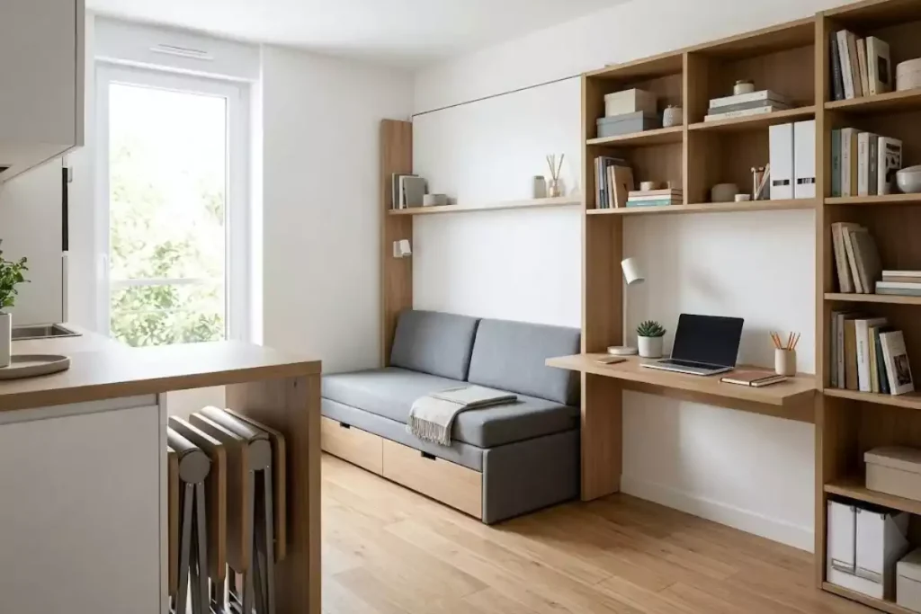 idee amenager studio 20 m2