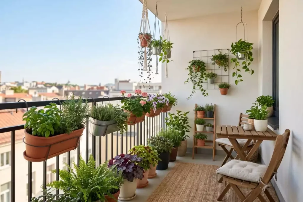 amenagement balcon de petite taille