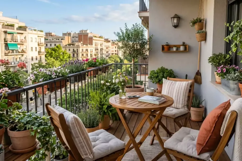amenagement de petit balcon