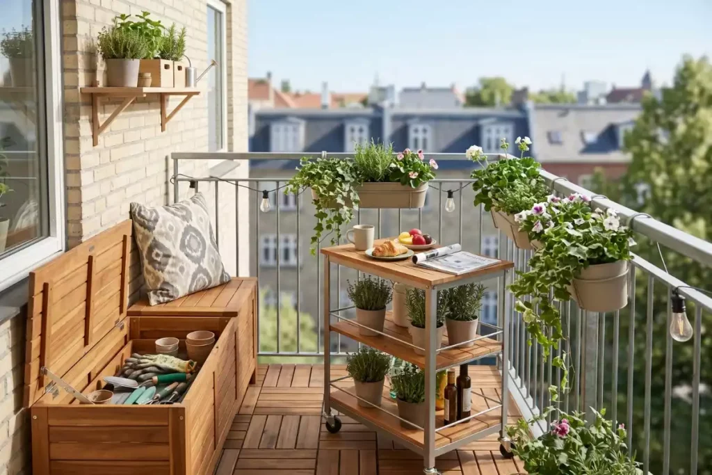 amenagement exterieur petit balcon