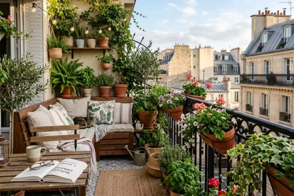amenagement petit balcon