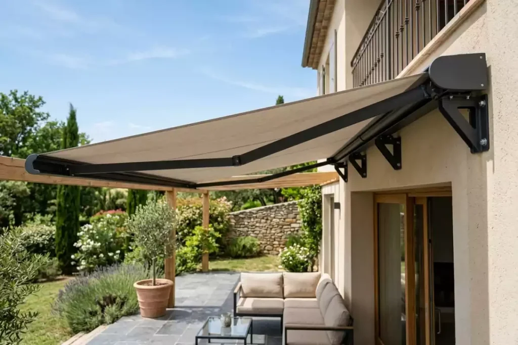 combien de fixation pour un store banne