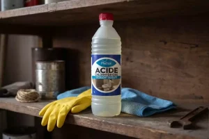 combien de temps laisser agir acide chlorhydrique canalisation