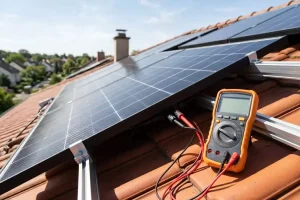 comment tester un panneau solaire avec un multimètre