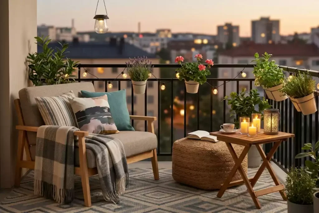 decoration petit balcon