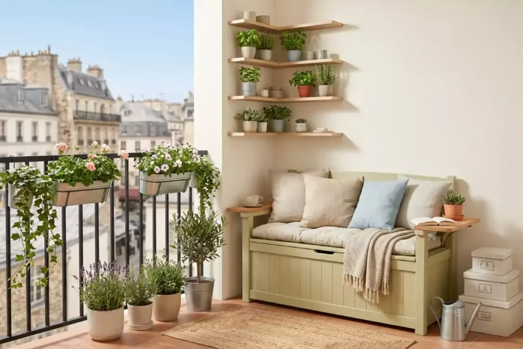 organisation petit balcon