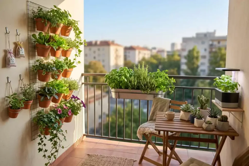petit balcon fonctionnel