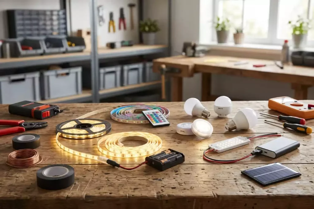 brancher des led sans prise
