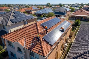 comment fixer panneau solaire sur toit tuile