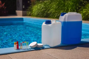 Piscine et acide chlorhydrique
