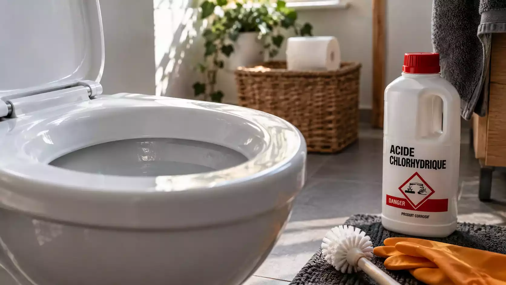Acide chlorhydrique et fosse septique : faut-il vraiment l’utiliser pour l’entretien de vos WC ?